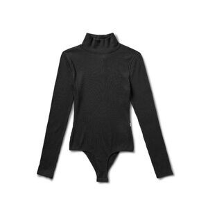 Vuori L NWT Bleeker Black Ribbed Turtleneck Bodysuit